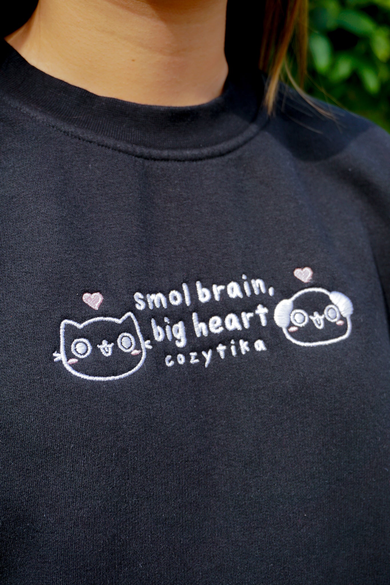 Smol Brain, Big Heart Crewneck