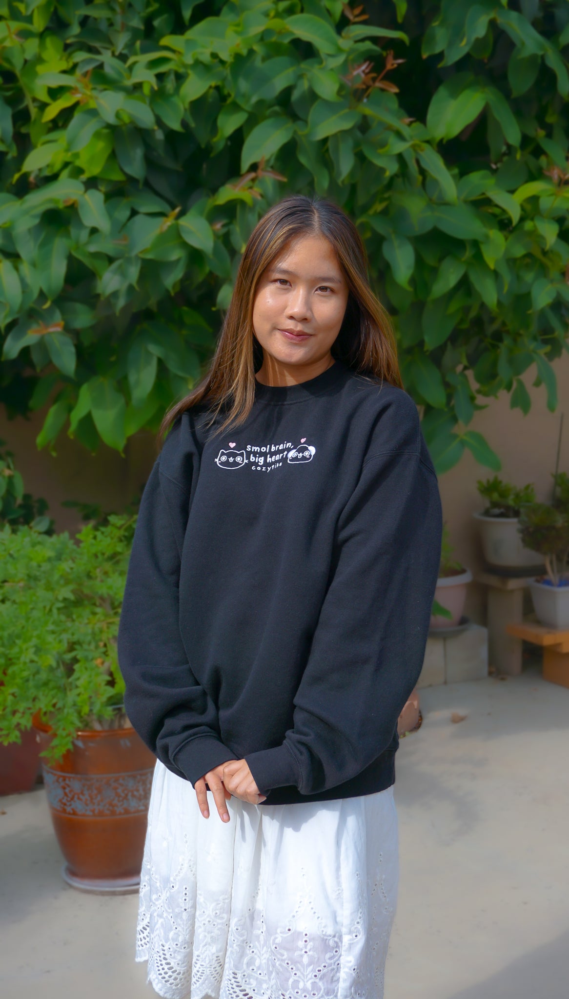 Smol Brain, Big Heart Crewneck