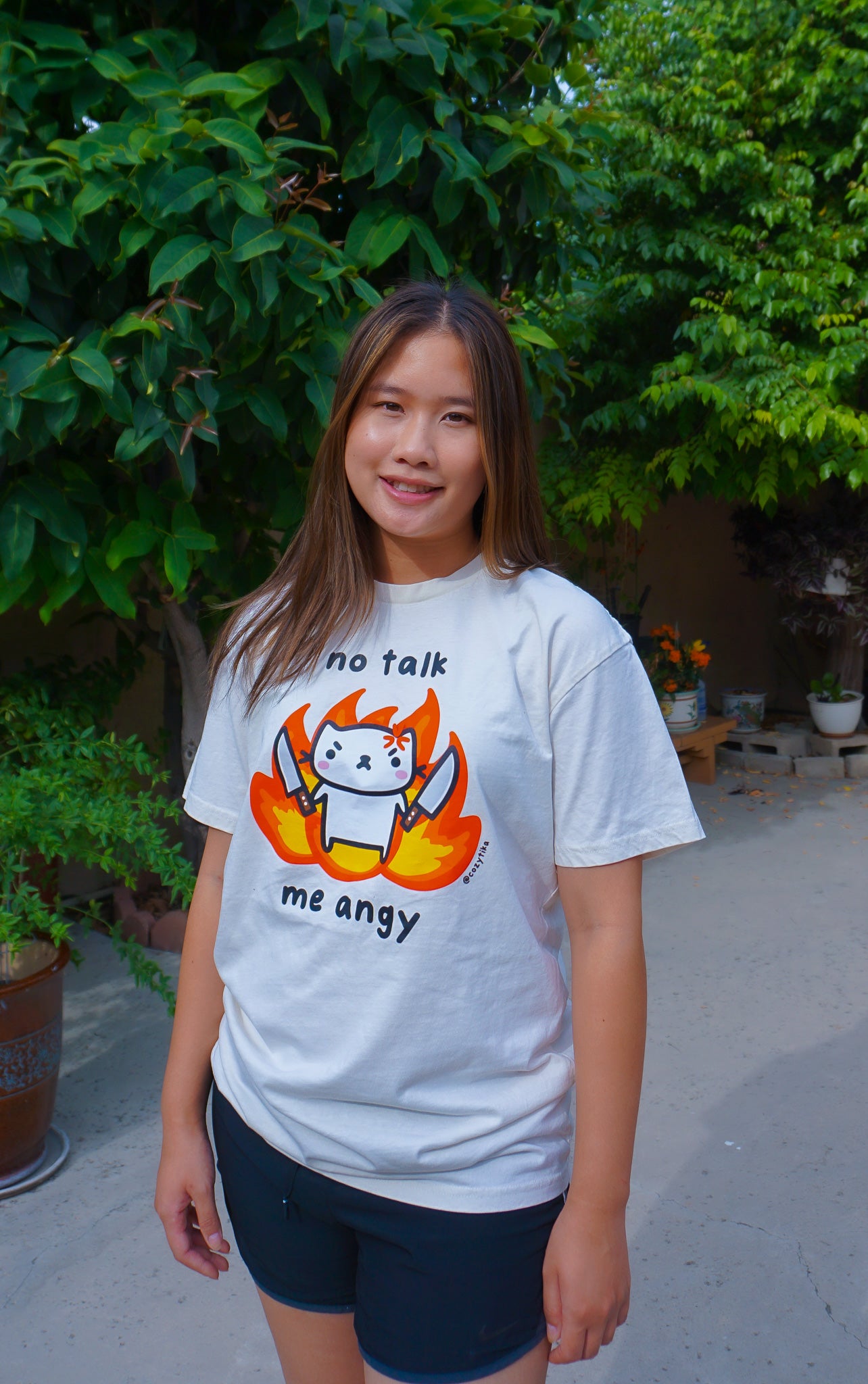 No Talk Me Angy Shirt