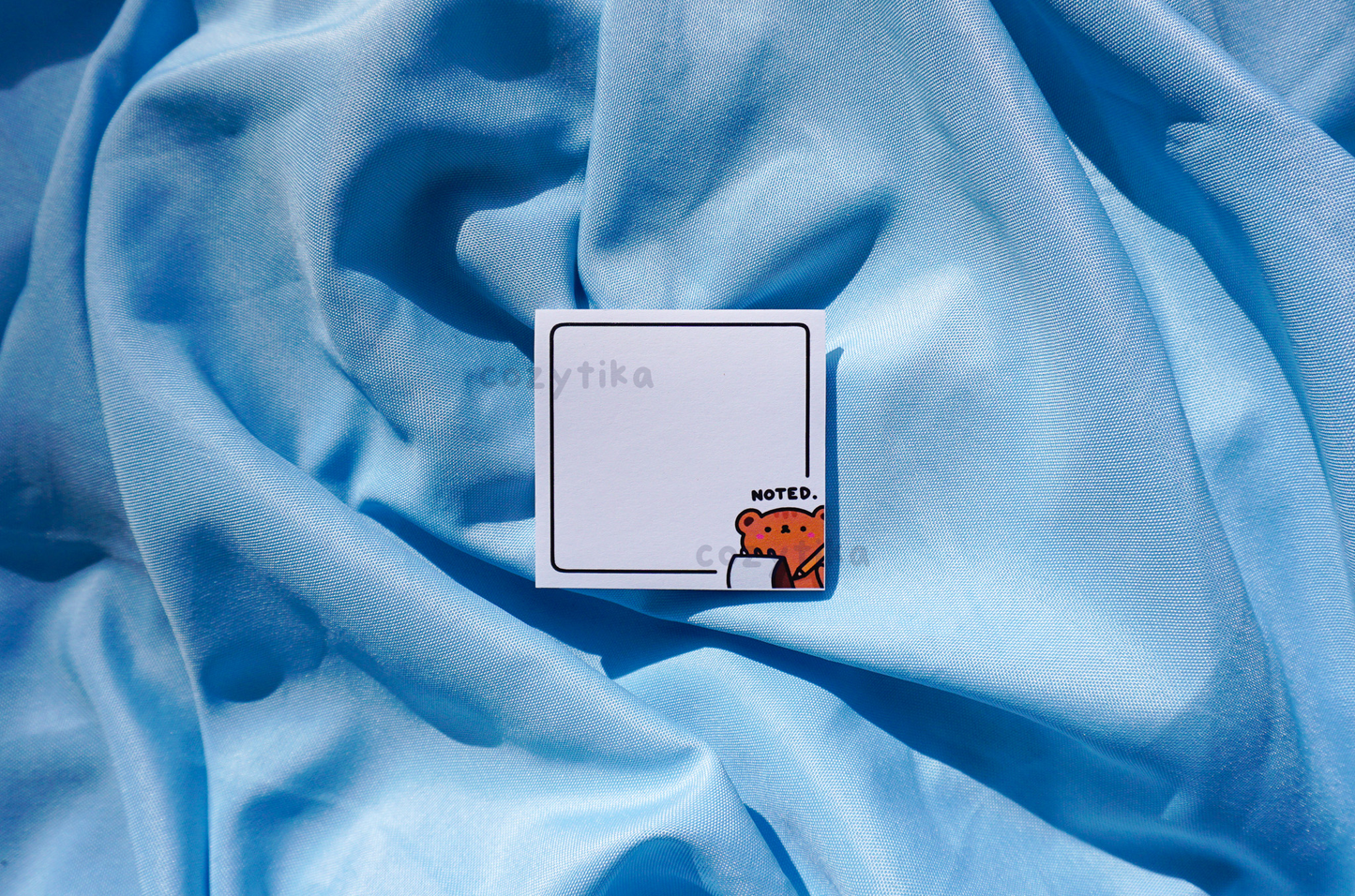 Bear Noted Adhesive Notepad