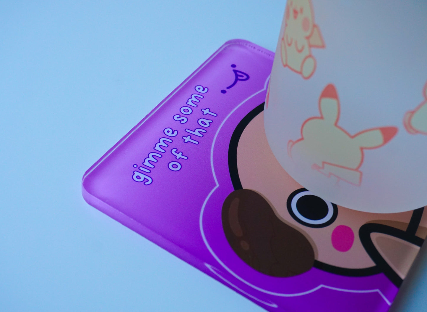 "Gimme some of that" Chubs Coaster
