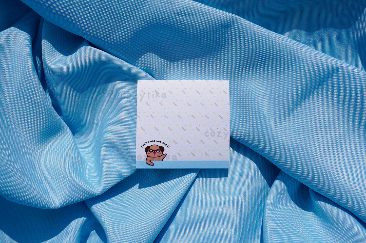 Chubs Hot Dog Adhesive Notepad