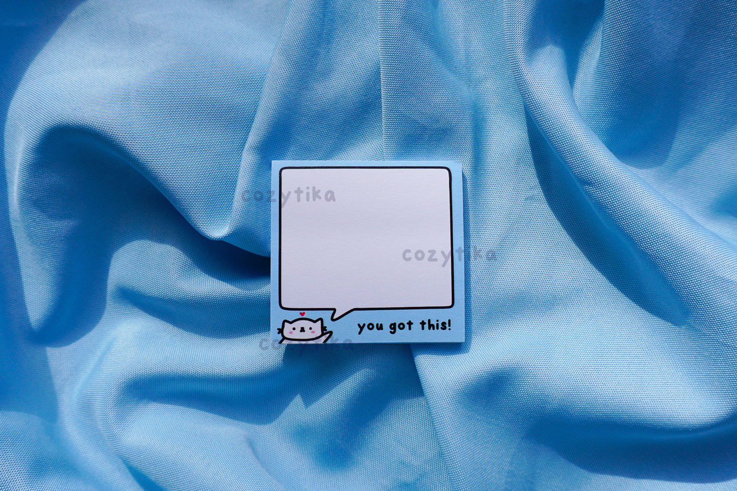 Neko You Got This! Adhesive Notepad