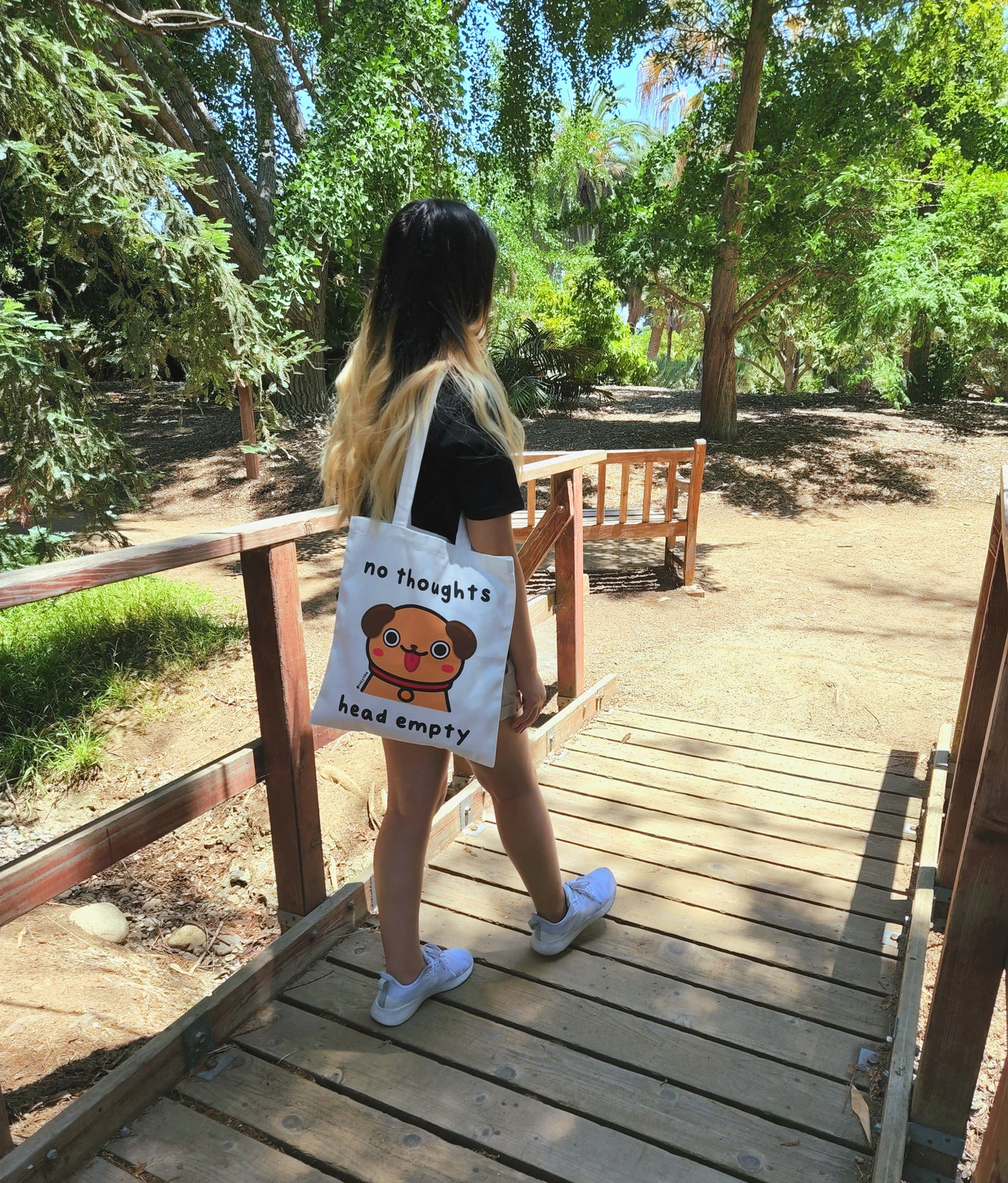 No Thoughts Head Empty Chubs Tote Bag