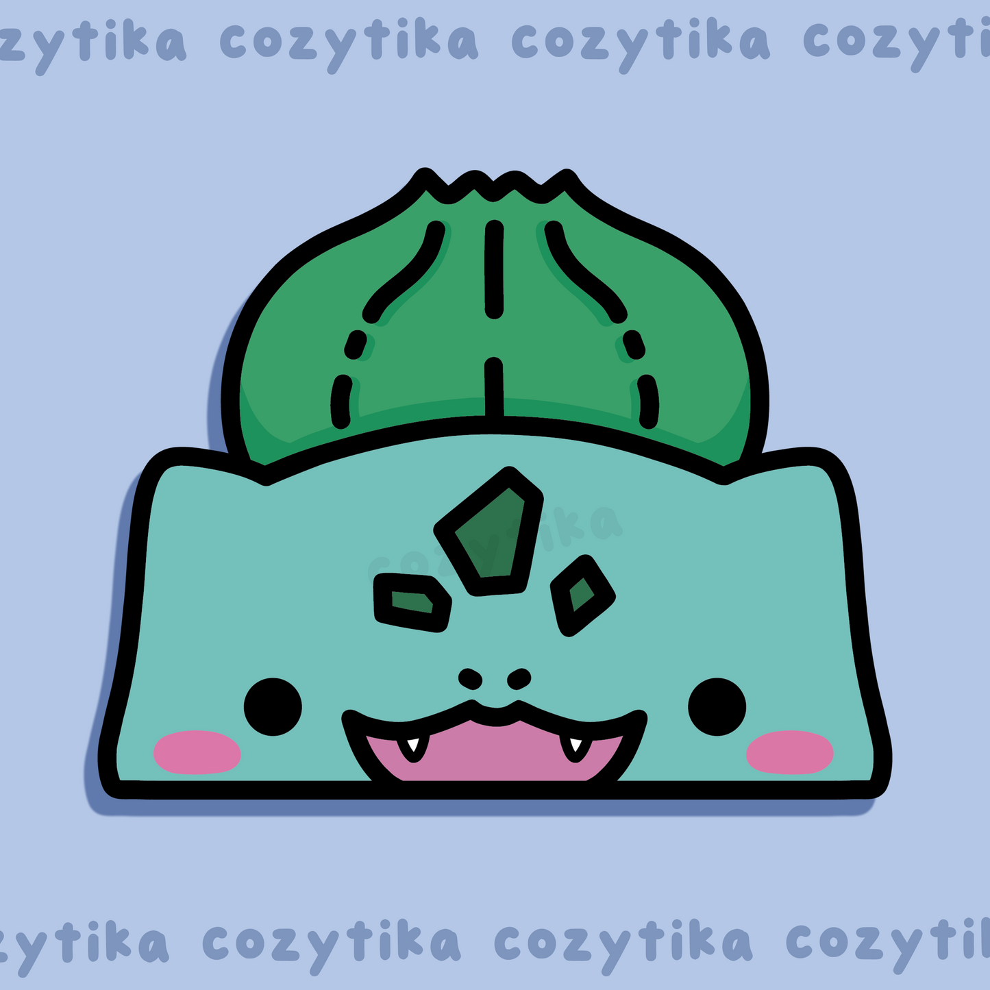 Bulbasaur Peeker graphic