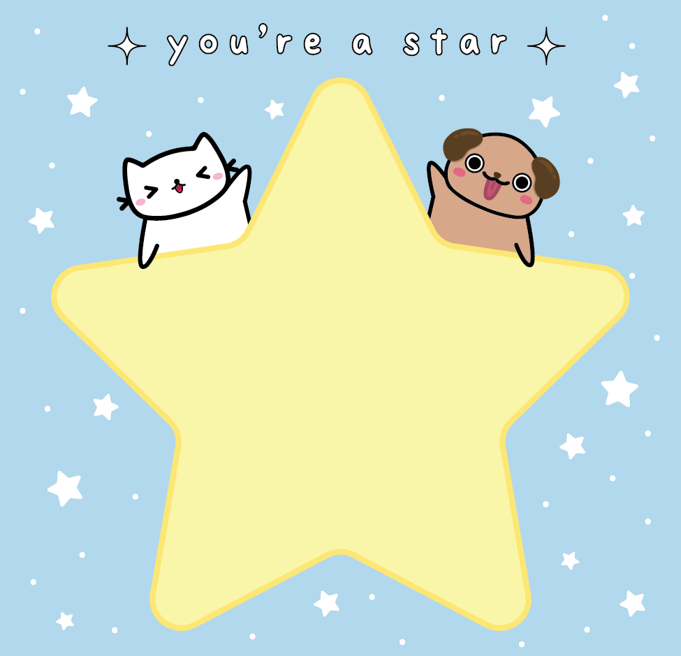 You're A Star Adhesive Notepad