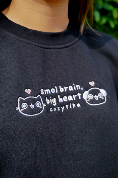 Smol Brain, Big Heart Crewneck