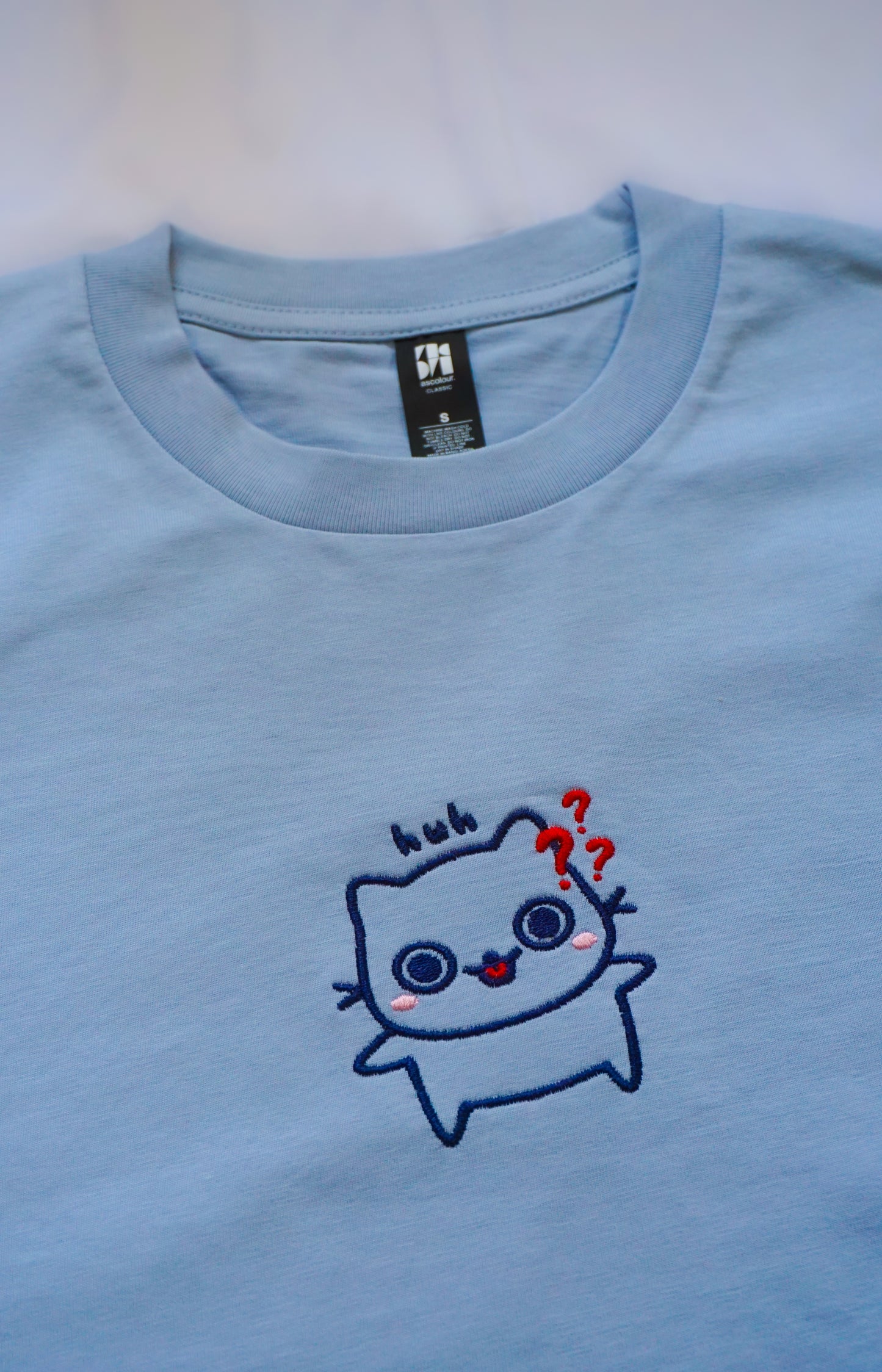 Huh??? Embroidery Shirt