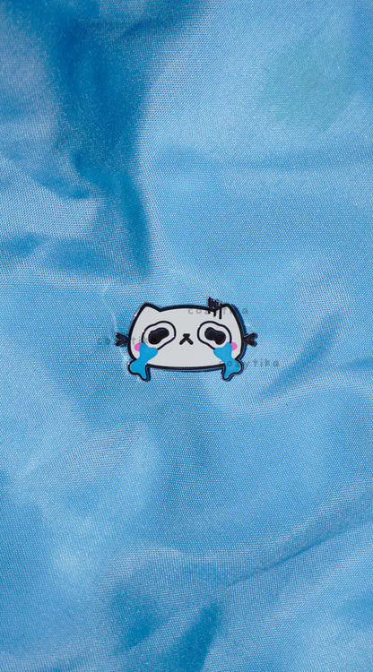 Neko Crying Enamel Pin