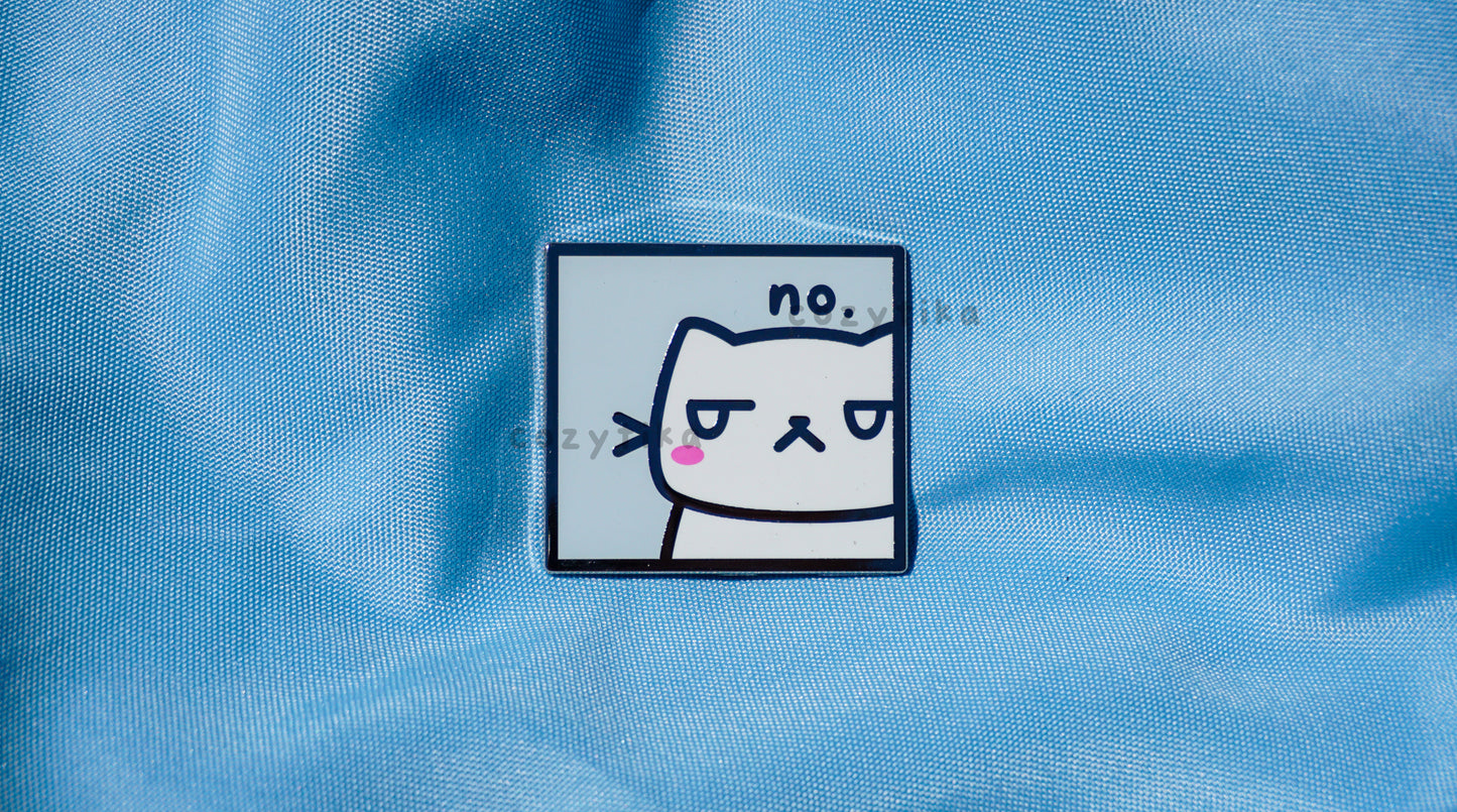 Neko No Enamel Pin