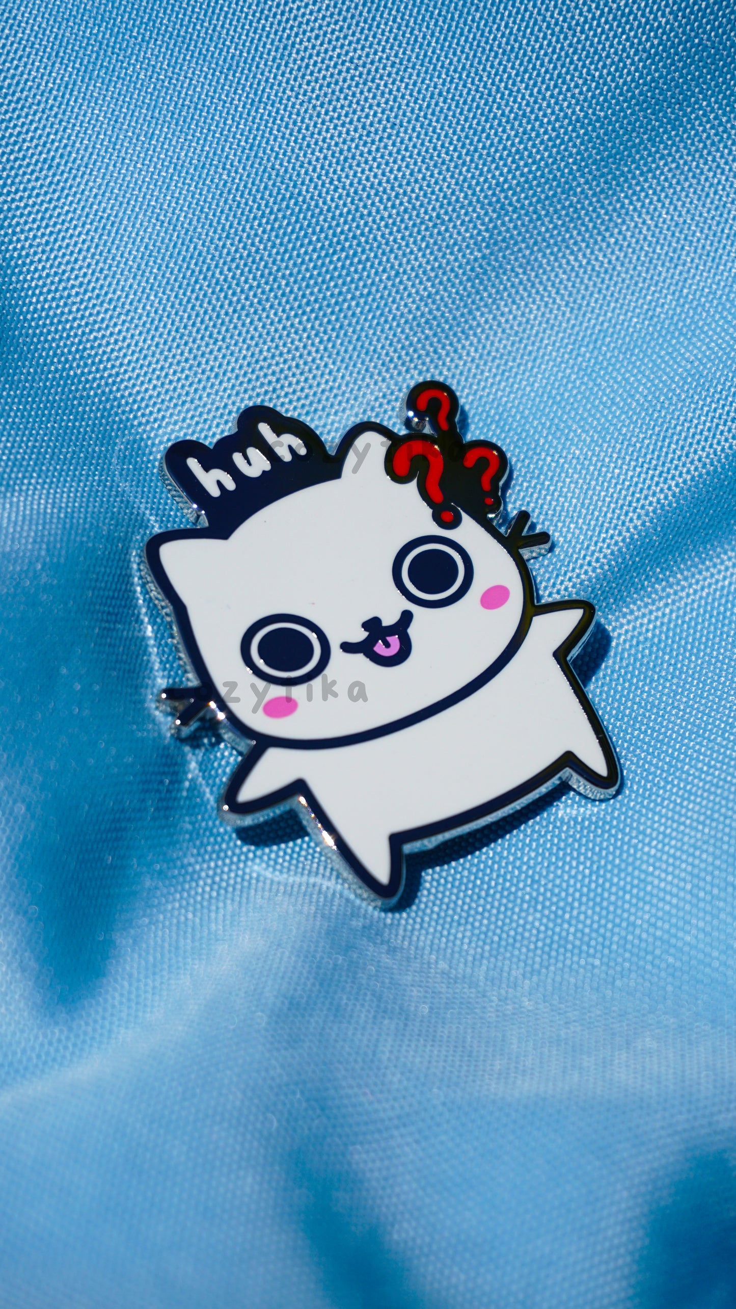 Neko Huh??? Enamel Pin