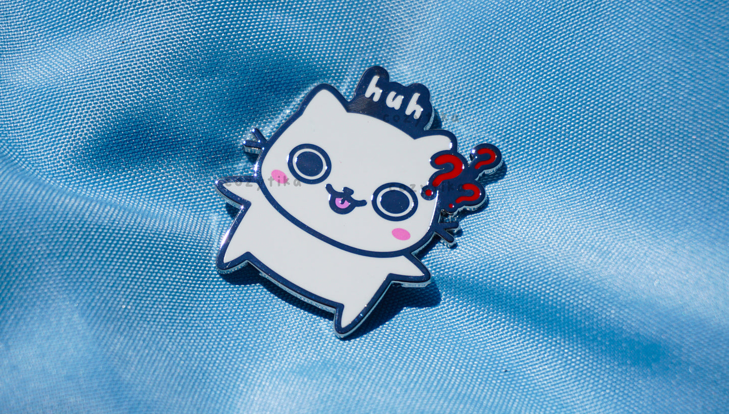 Neko Huh??? Enamel Pin