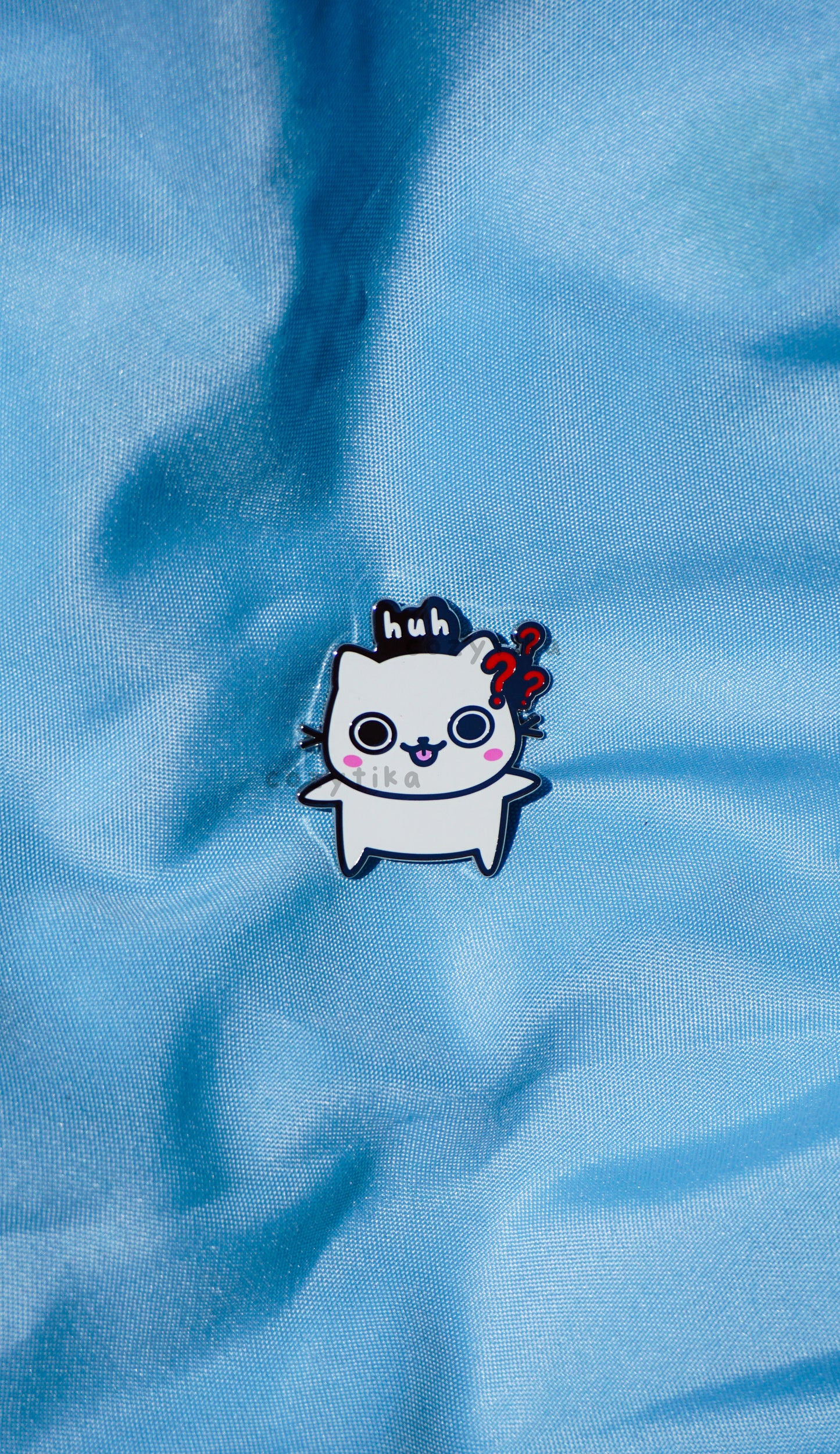 Neko Huh??? Enamel Pin