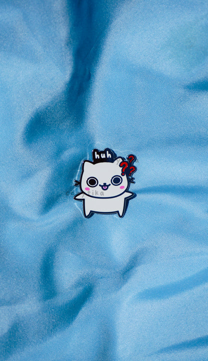 Neko Huh??? Enamel Pin