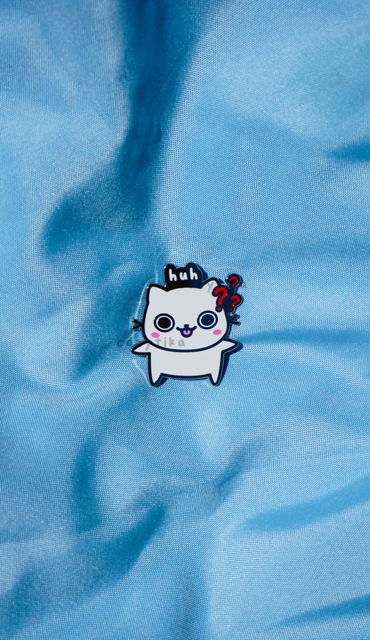 Neko Huh??? Enamel Pin