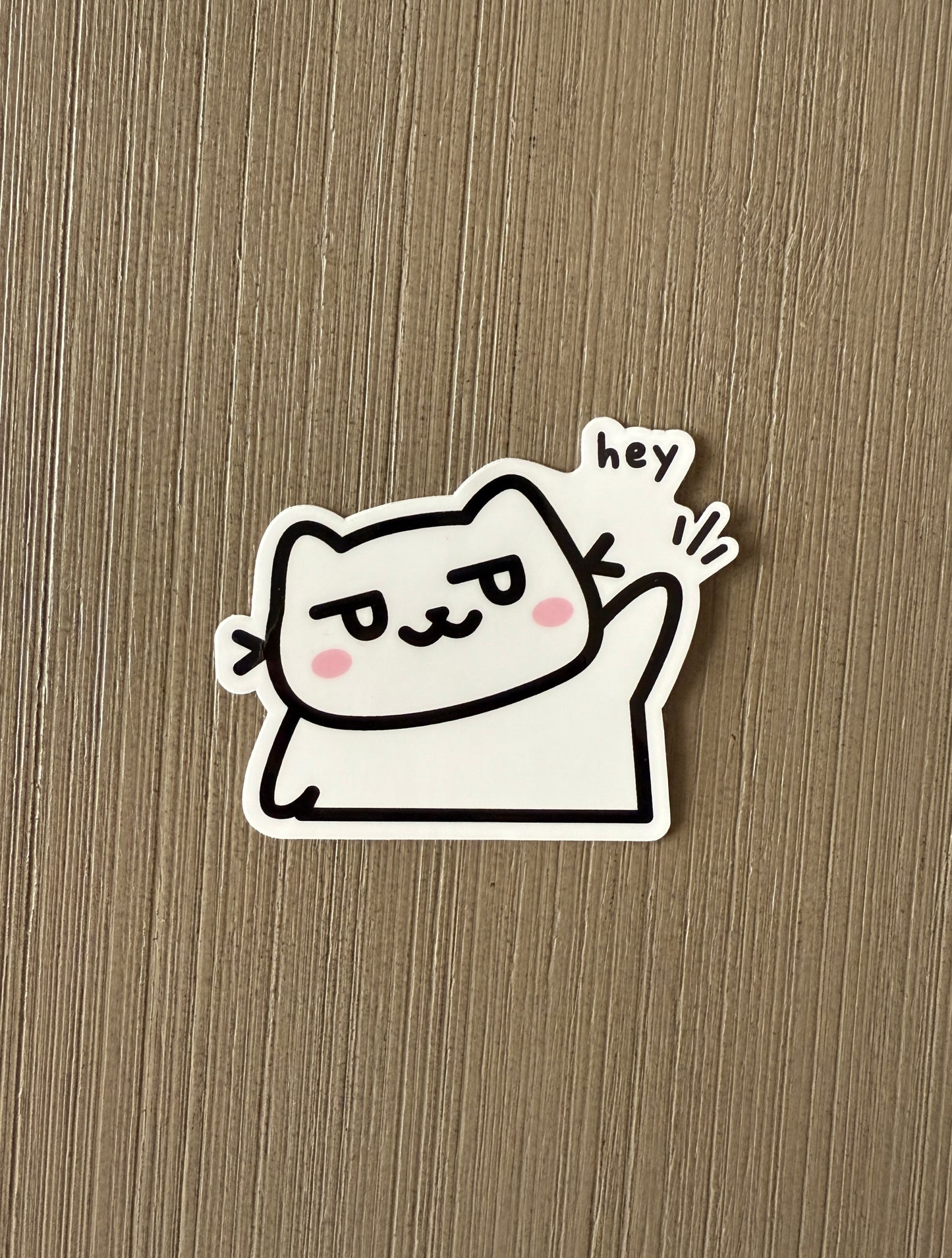 Neko Hey Sticker