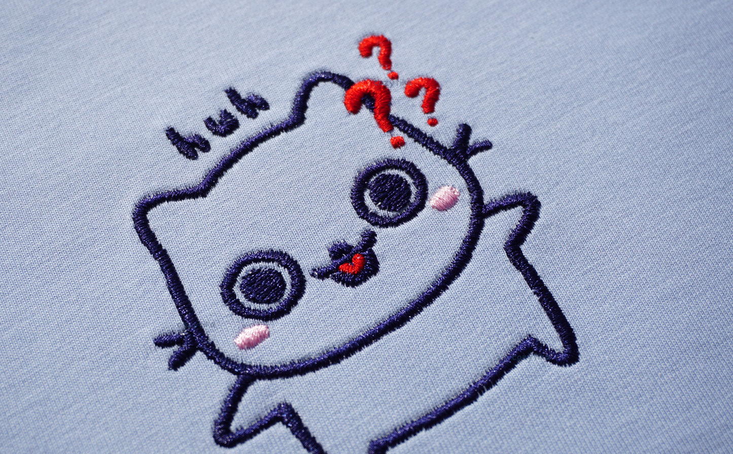 Huh??? Embroidery Shirt V2