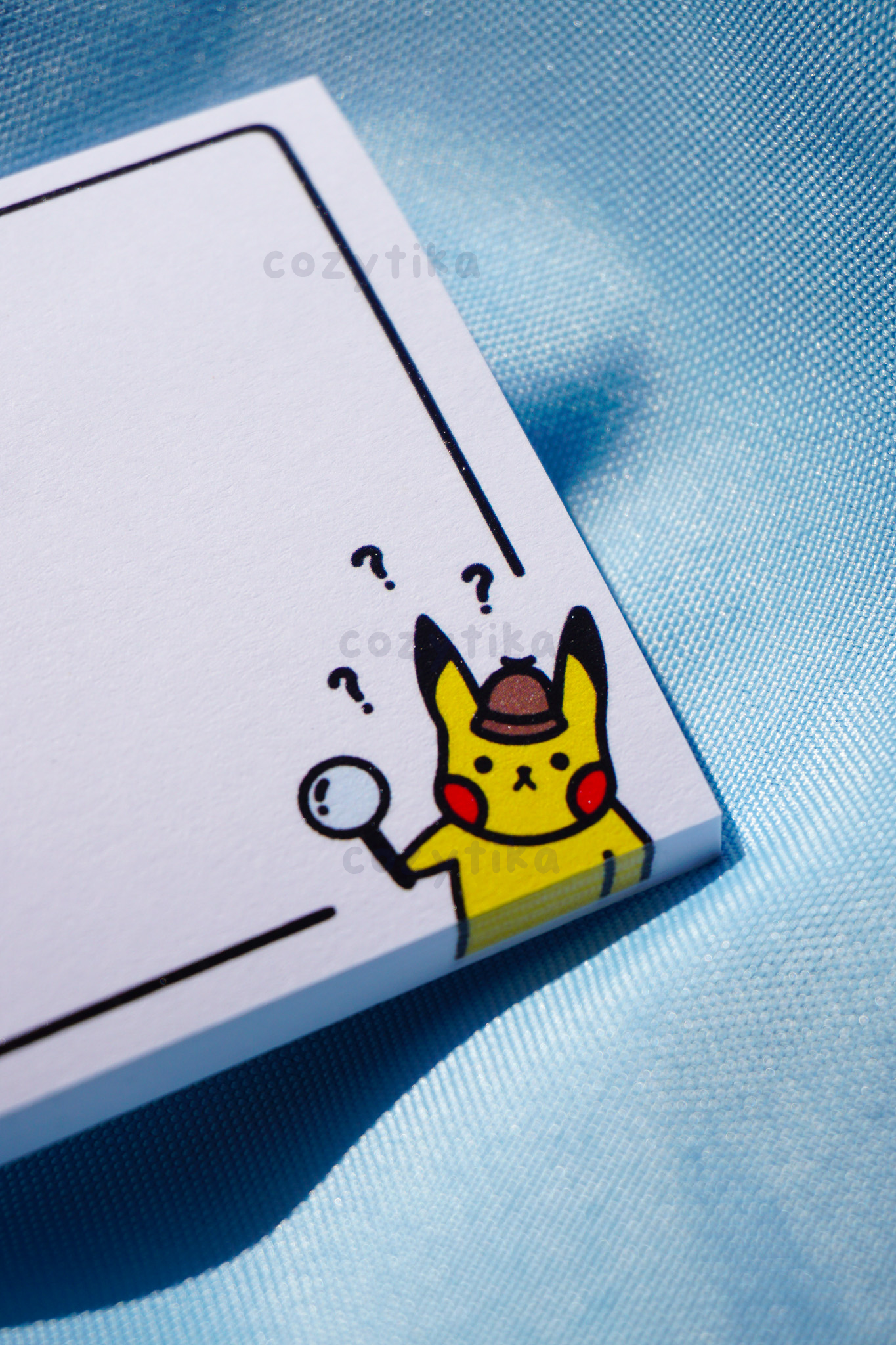 Pikachu Take Note! Adhesive Notepad