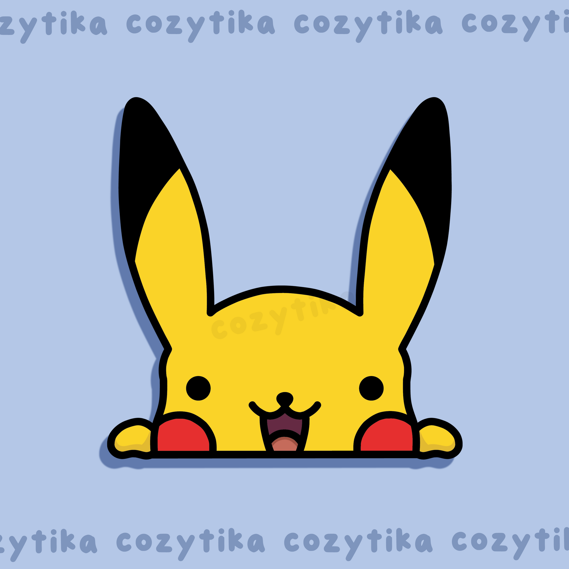Pikachu Peeker graphic