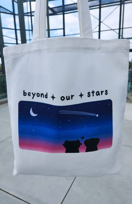 Beyond Our Stars Tote Bag